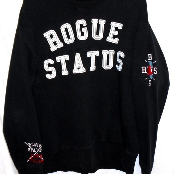 Rogue Status Other - Rogue Status Blood Spillers Black Heavy Pullover